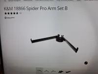 K&M Spider Baby Pro kiegészítő karpár Stojan pre klávesy [June 14, 2024, 12:33 pm]