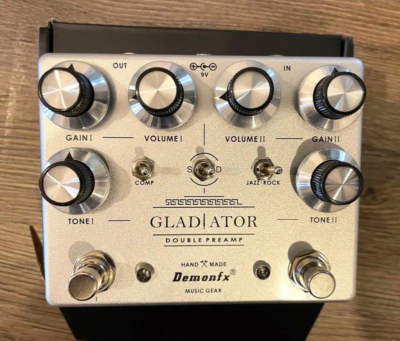 Demonfx Gladiator Gladio preamp clone Dual Dumble Drive Overdrive