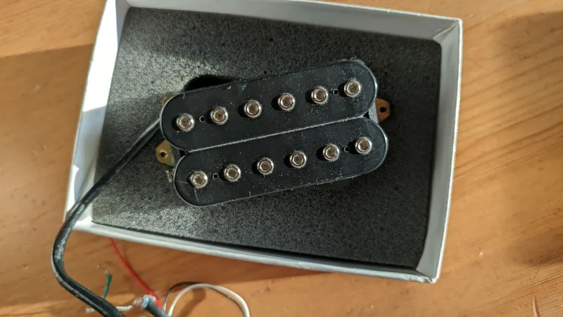 DiMarzio DP161BK Steve Special Pastilla de guitarra