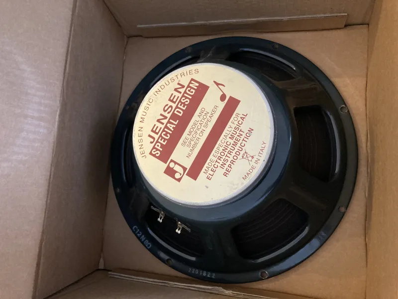 Jensen C12N - 8 Ohm Altavoz