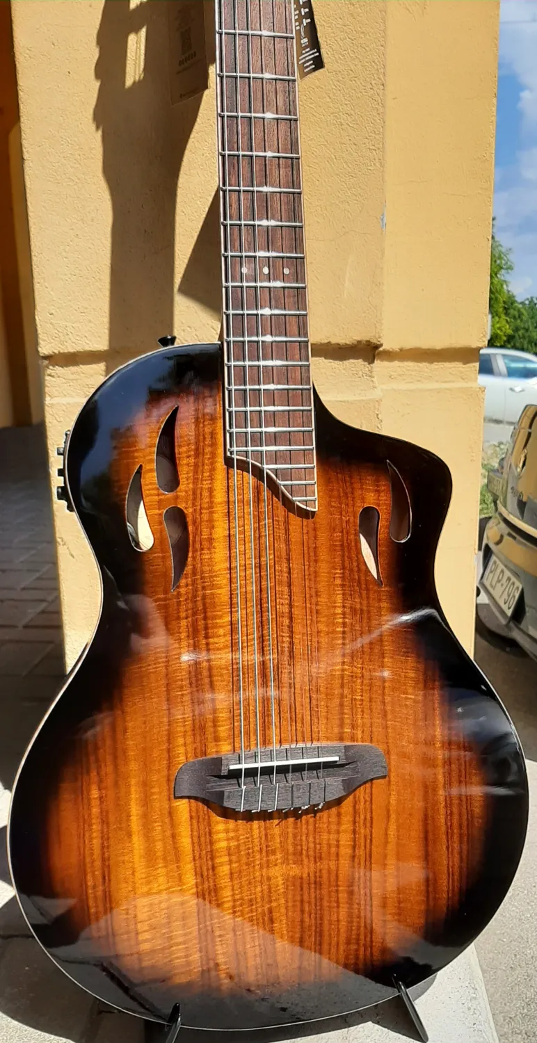 Ortega RTPDLX-ACA Guitarra clásica electroacústica