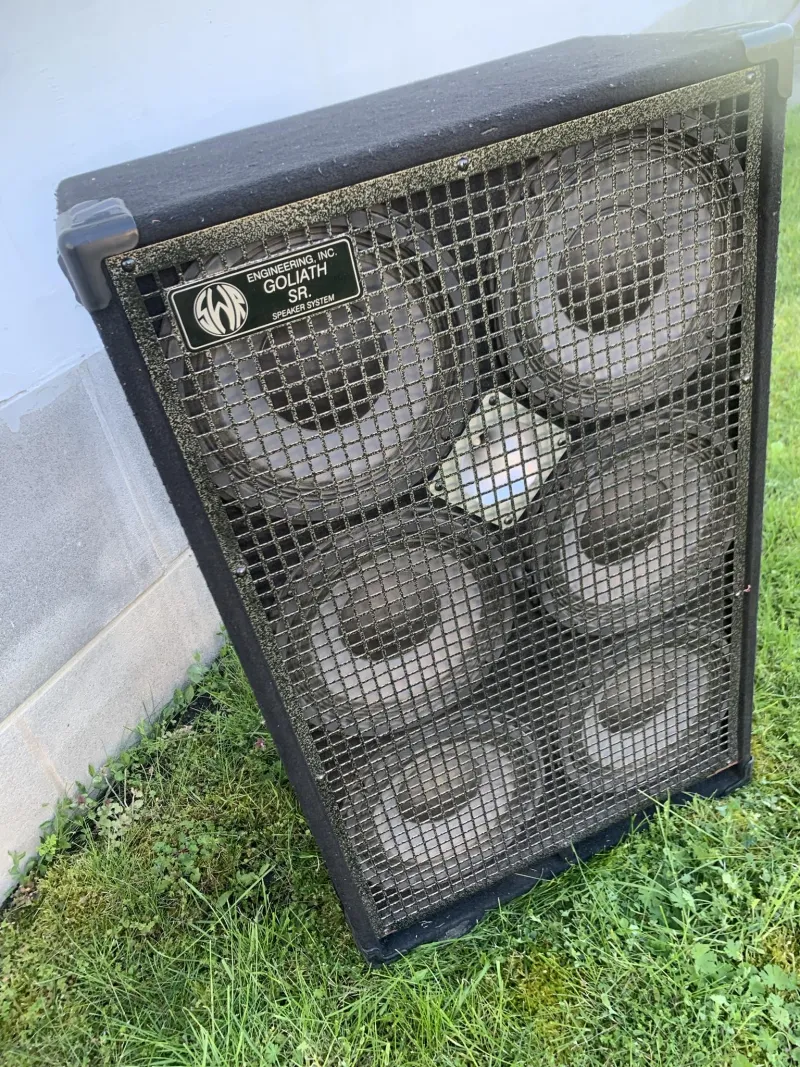SWR Goliath Senior 6x10  1200w basszusgitár hangfal Bass Truhe