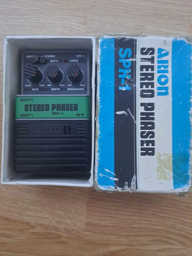 ARION SPH-1 Stereo Phaser Made in Japan Pedál