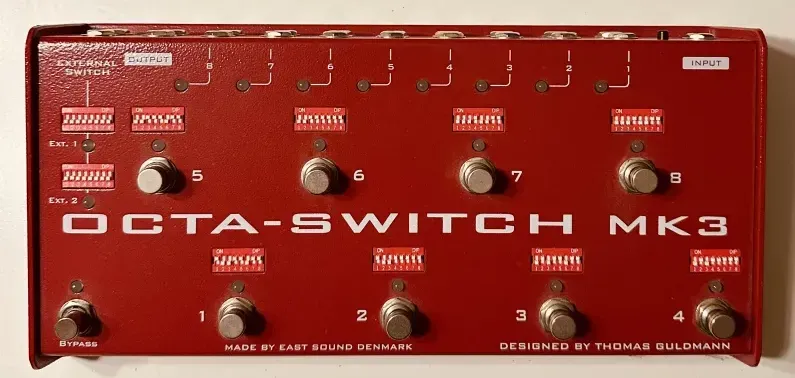 Carl Martin Octa-Switch MK3 Pedál