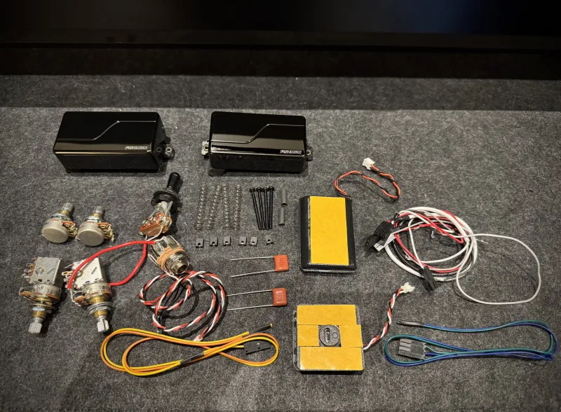 Fishman Fluence Modern Humbucker + Universal Battery Pack Hangszedő szett