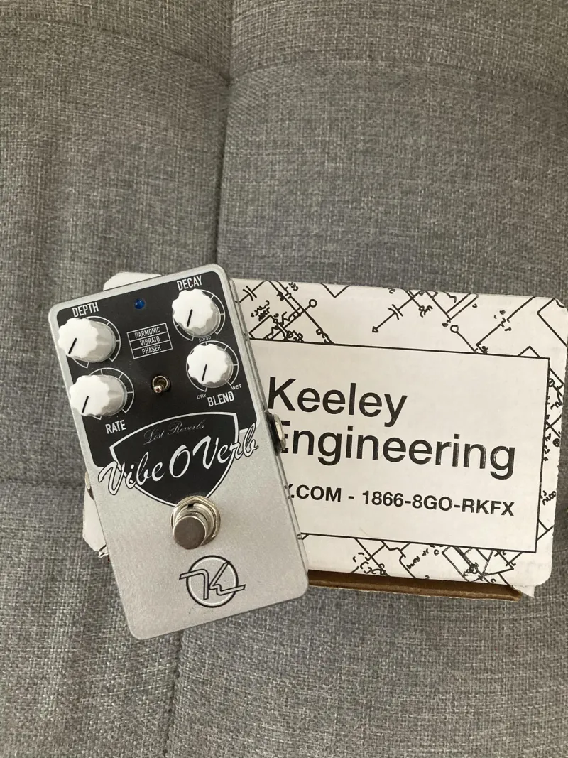 Keeley VibeOVerb Reverb Pedal