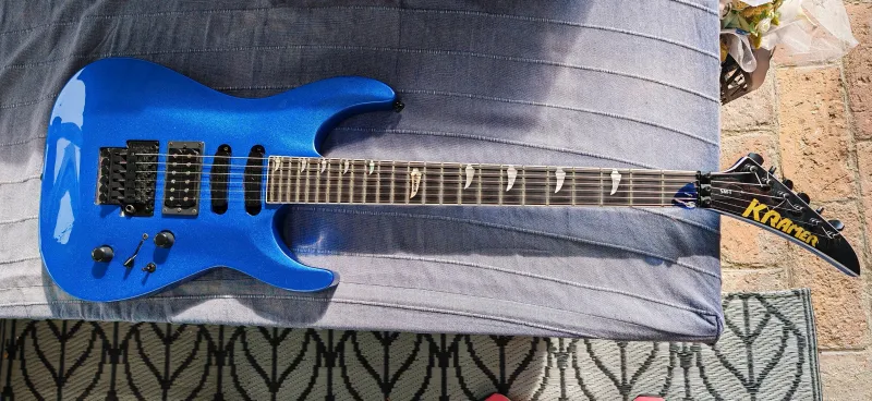 Kramer SM-1 Candy Blue Elektromos gitár