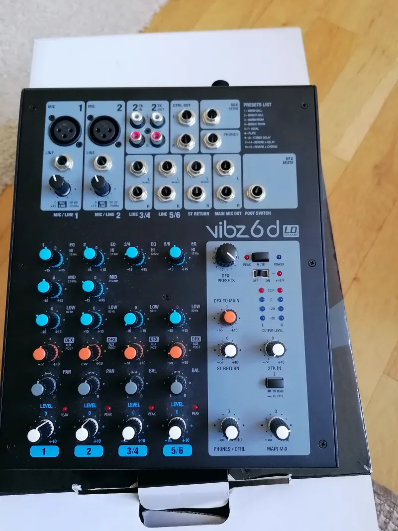 Ld system VIBZ6D Mixer