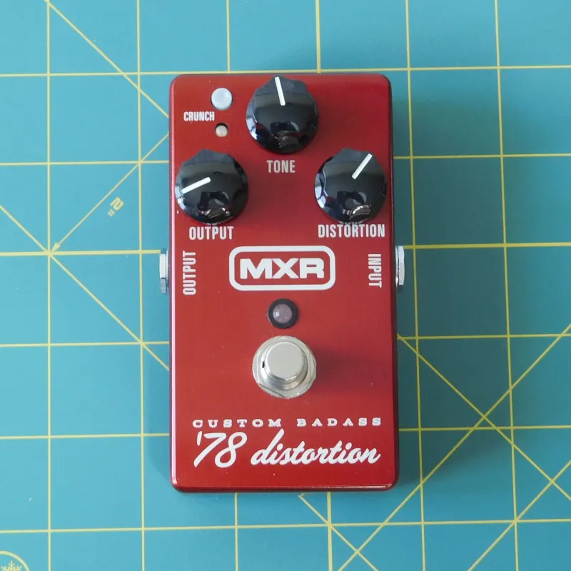 MXR MXR M78 Custom Badass 78 Distortion Effect pedal