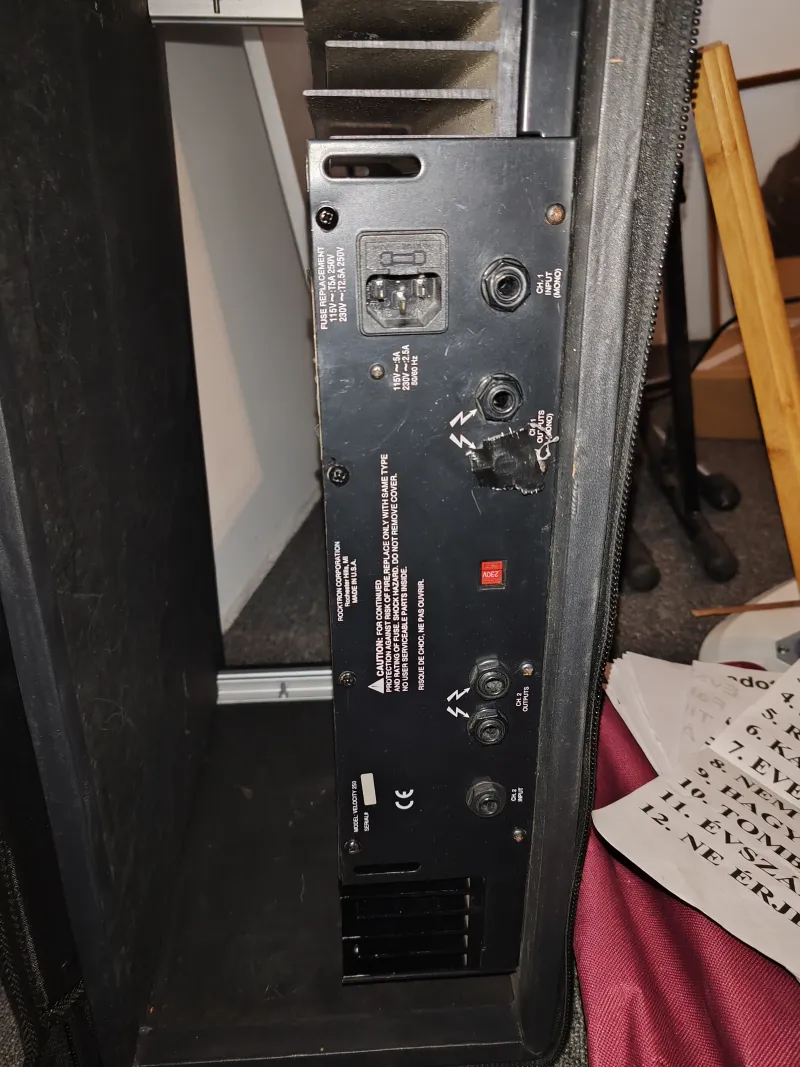 Rocktron Velocity Etapa de potencia