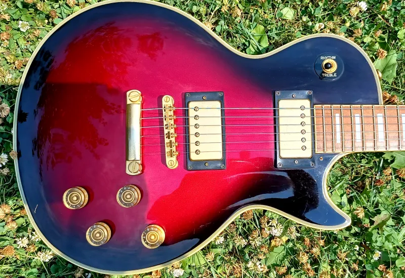 Aria Pro II ALC-550 Red Metalic Elektromos gitár