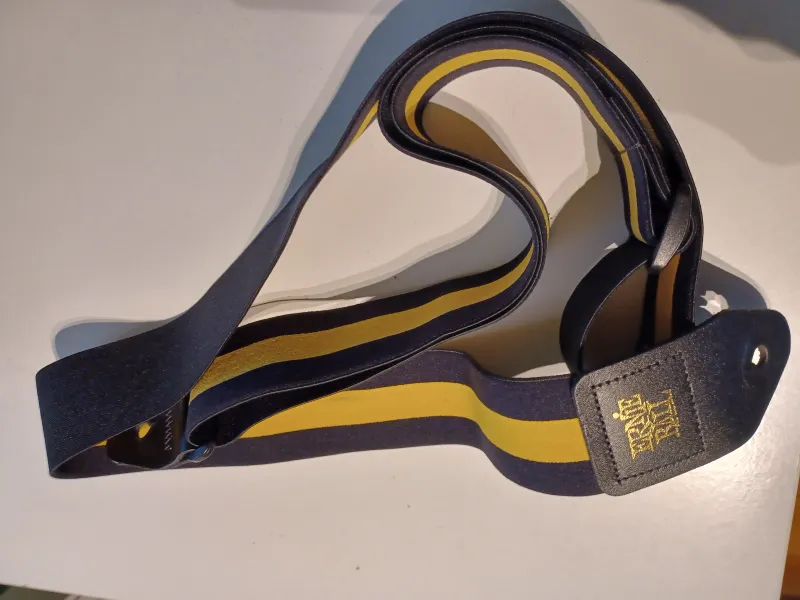 Ernie Ball Stretch Comfort Racer Yellow Guitar strap