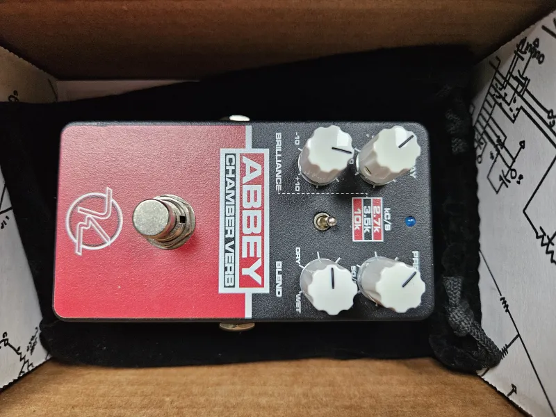 Keeley KEELEY ABBEY CHAMBER VERB Reverb Pedal