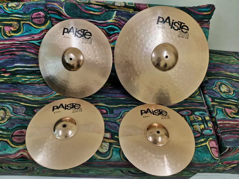 Paiste 201 bronz Sada činelov