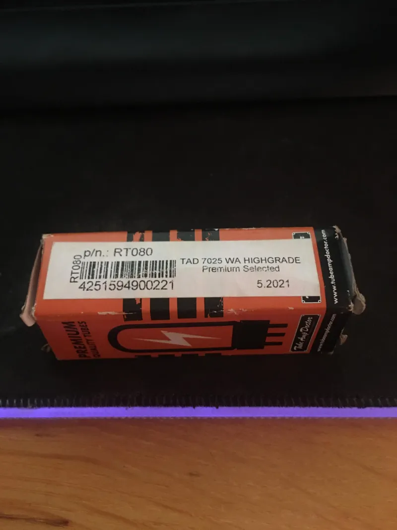 TAD 7025 WA HIGHRADE elektroncső Vacuum tube