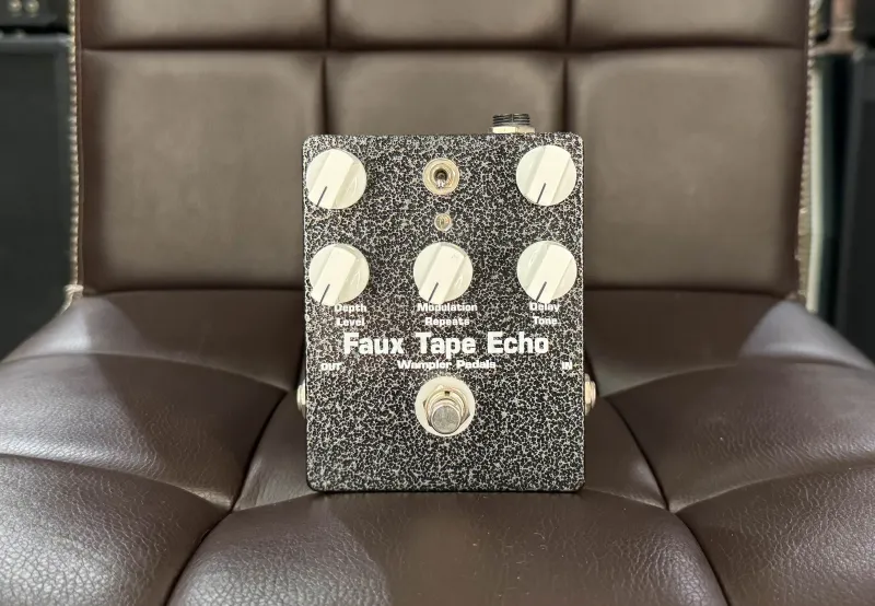 Wampler Faux Tape Echo V1 - Silver Pedal