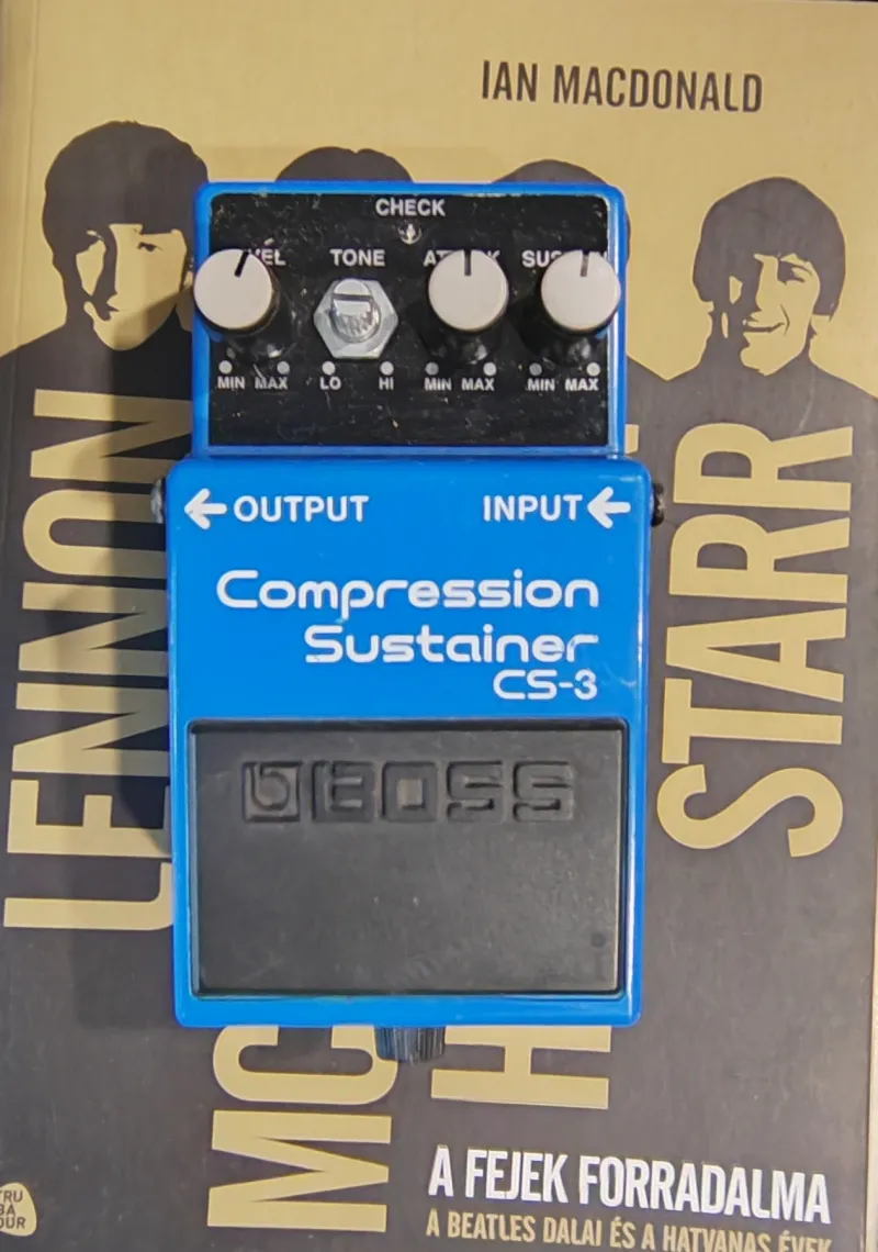 BOSS CS-3 Eldzsi mod Kompresszor