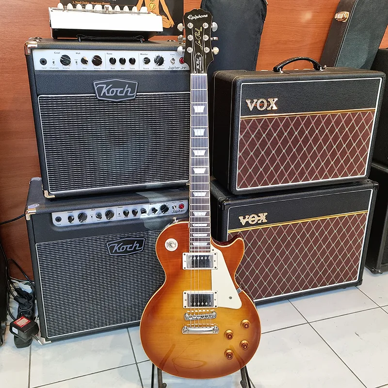 Epiphone Les Paul Standard PlusTop PRO Honey Burst Guitarra eléctrica