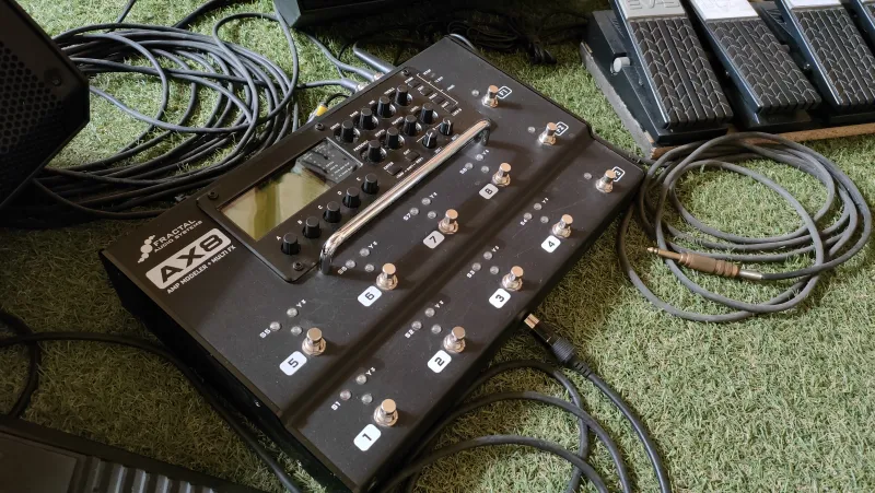 Fractal audio AX8 Preamp Multieffekt processzor