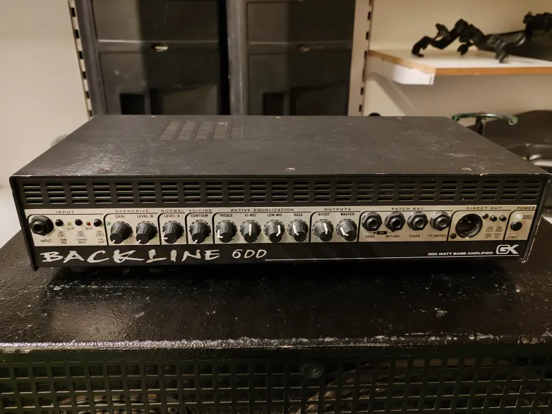 Gallien-Krueger Backline 600 Bass guitar amplifier