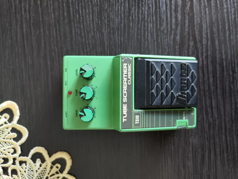 Ibanez Tube Screamer TS10 overdrive Pedal de efecto