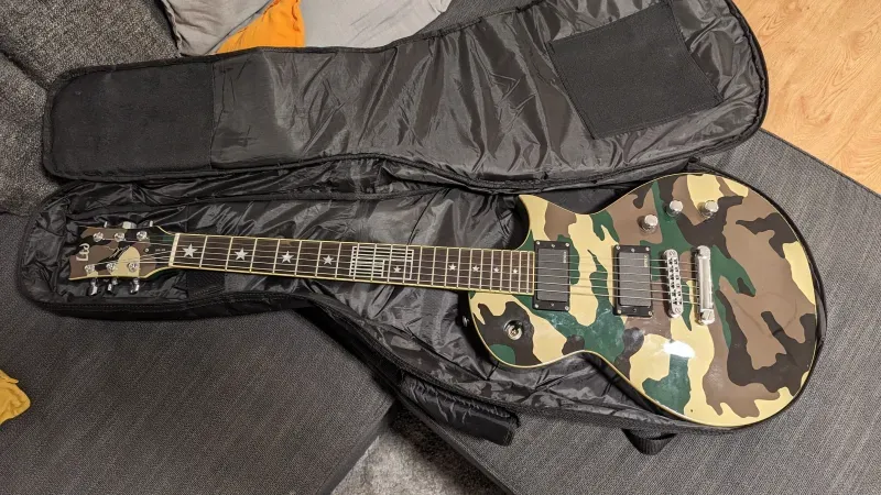 LTD WA-600 Camo Electric guitar