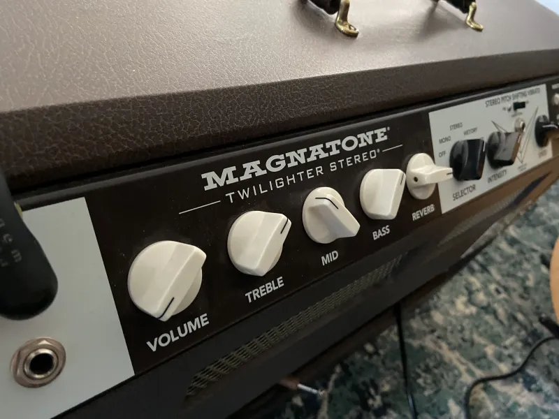Magnatone Twilighter Stereo 2x12 Guitar combo amp
