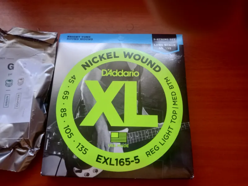 DAddario EXL165-5 Juego de cuerdas