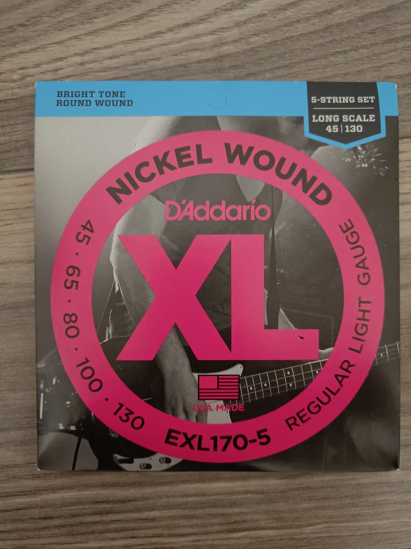 DAddario EXL170-5 Bass guitar strings