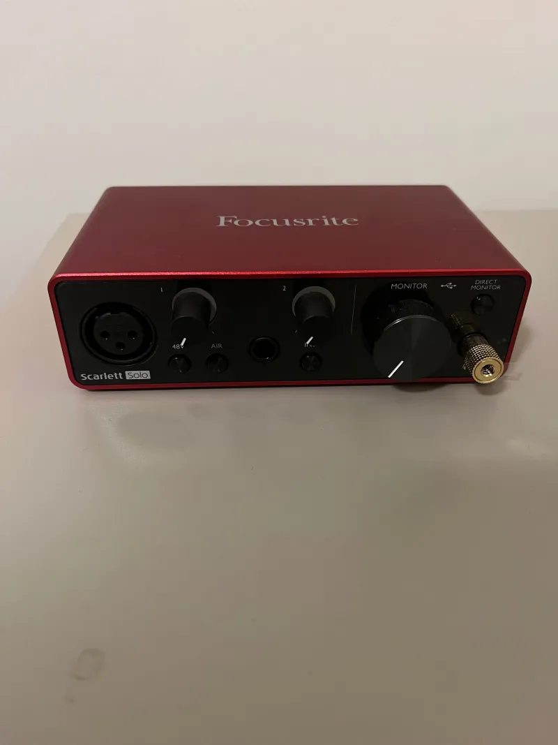 Focusrite Scarlett Solo 3rd gen Audio interface