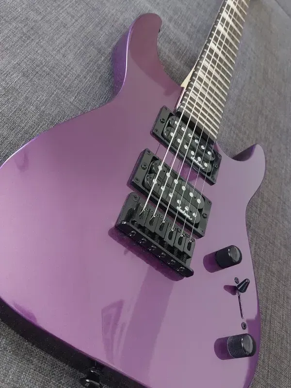 Jackson JS1X Dinky Minion AH FB Pavo Purple Electric guitar