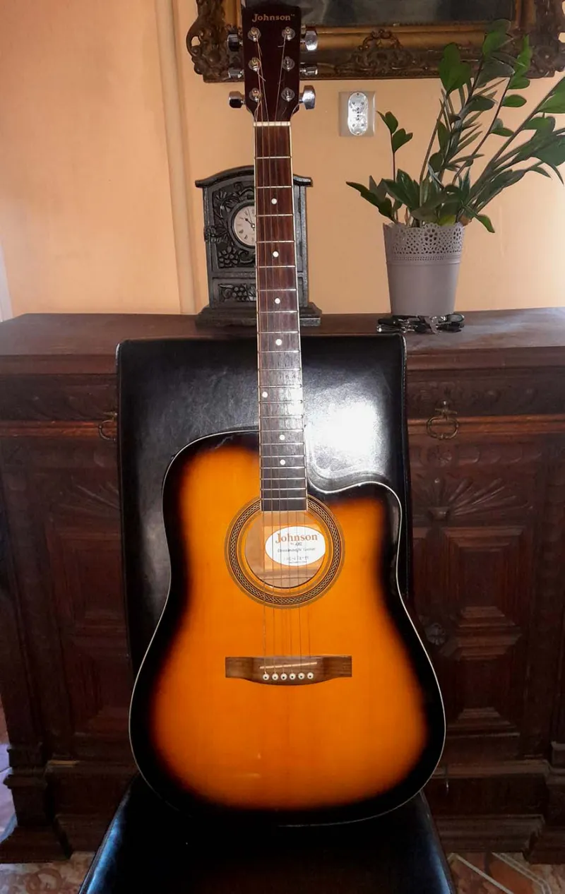 Johnson JDC-2FE-S Elektro-Akkustik Guitarre