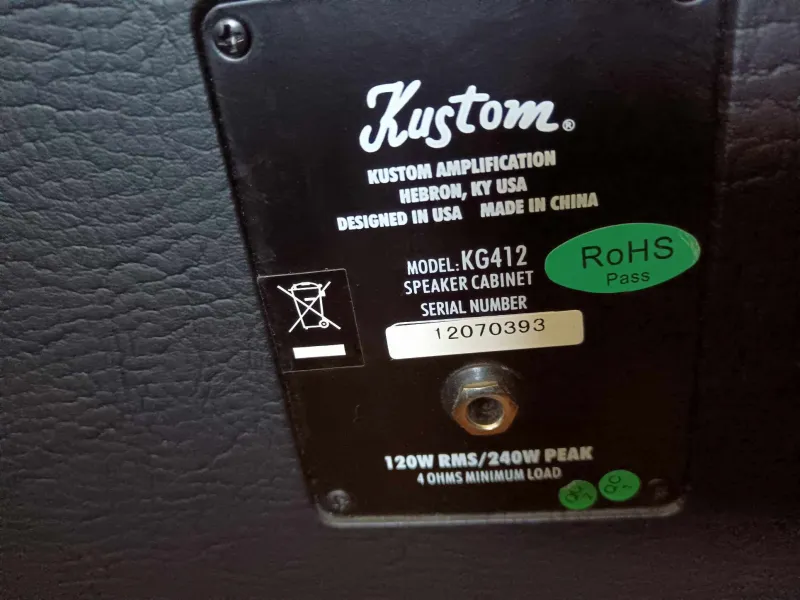 Kustom  Reproduktor pre gitarovú skriňu