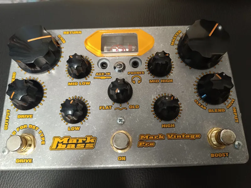 Markbass Mark vintage pre Pedal de bajo
