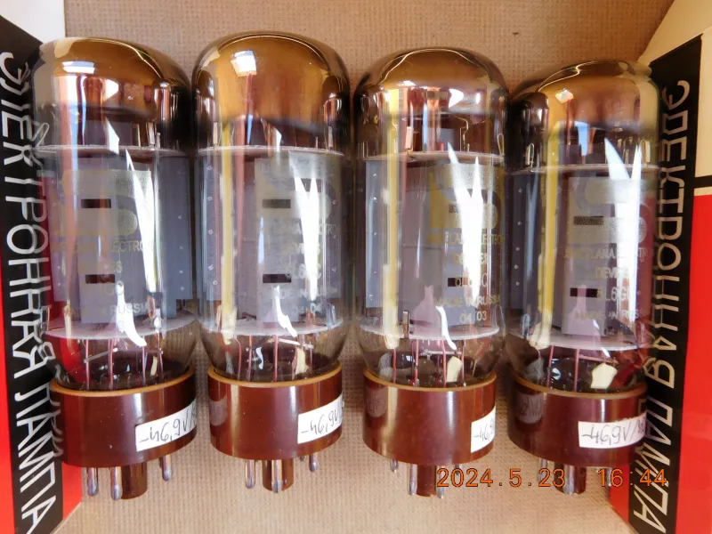  6L6GC quad Elektronenröhre Set