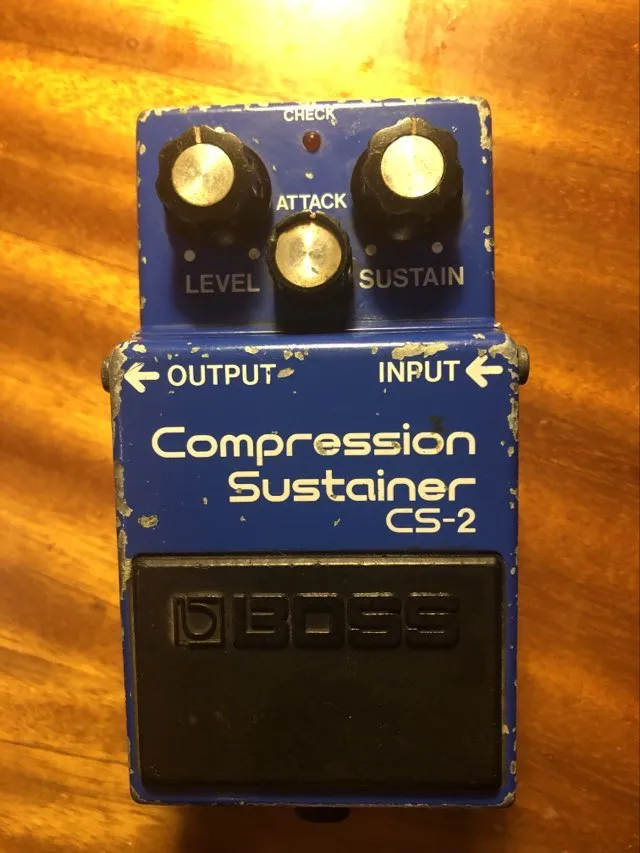 BOSS CS-2 Compressor Sustainer Pedal de efecto