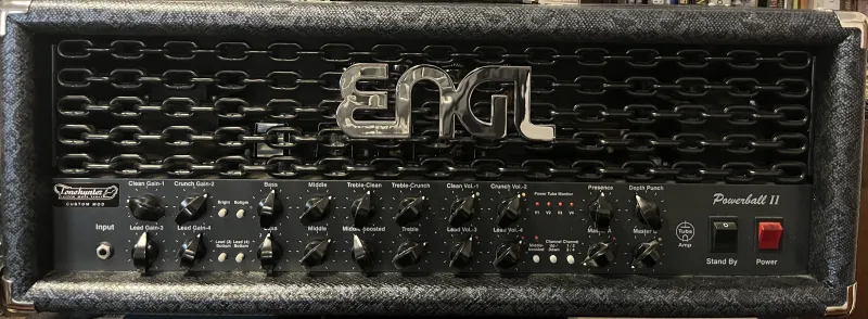 ENGL POWERBALL II E645-2 Cabezal de amplificador de guitarra