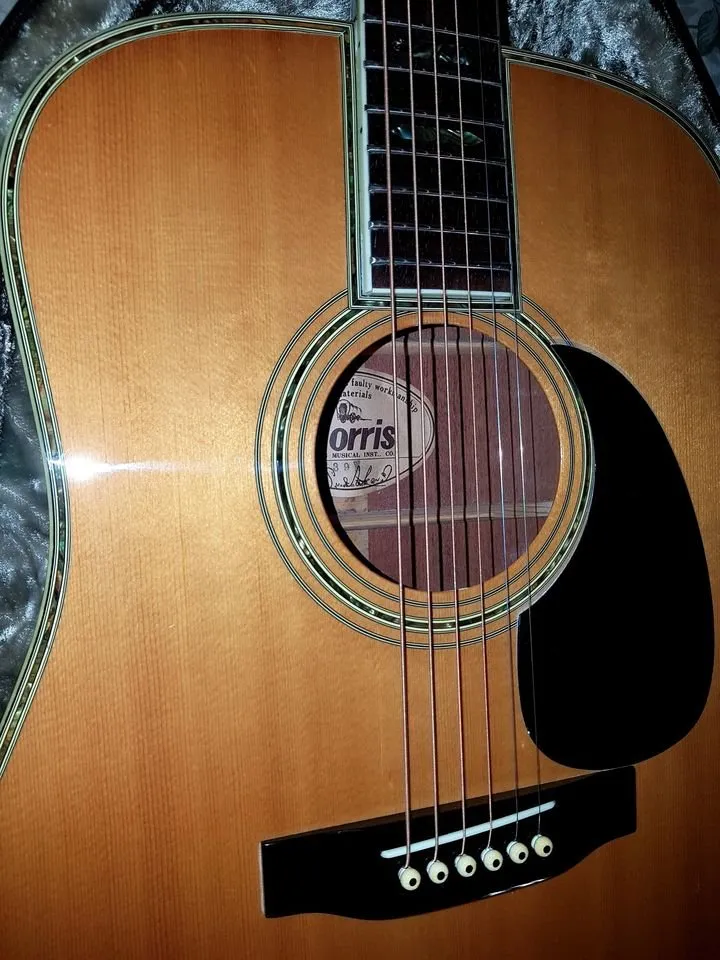 Morris W39M- Martin D-45 copy Guitarra acústica