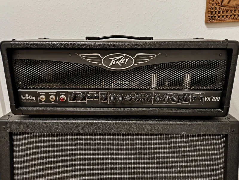 Peavey Valveking 100 MK1 + 412 Cabezal y caja