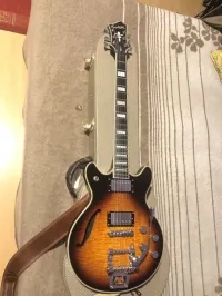 Hagström Hagstrom Tremar Deuce-F Tobacco Sunburst Elektrická gitara [August 7, 2024, 10:30 pm]