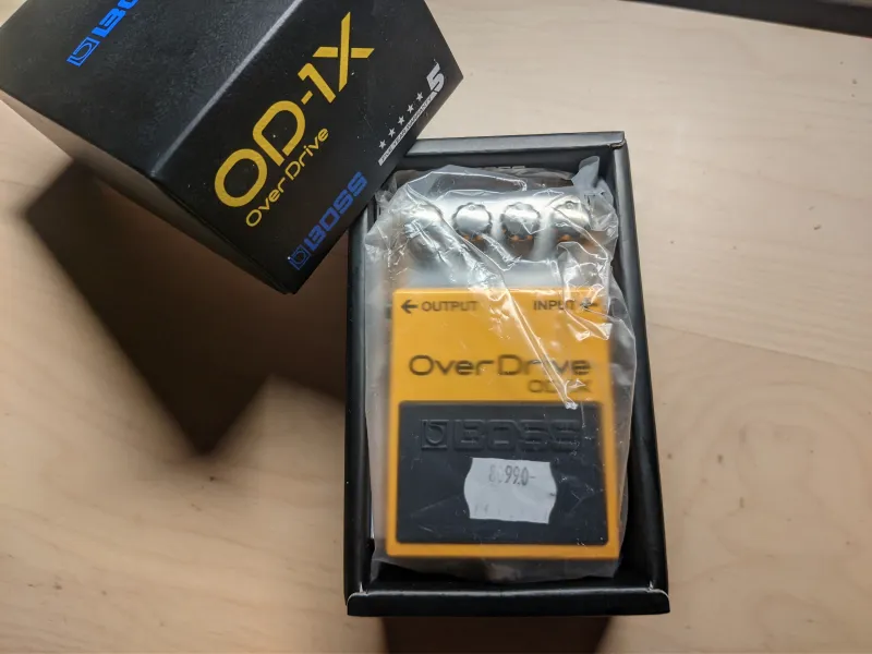BOSS OD-1X Pedal