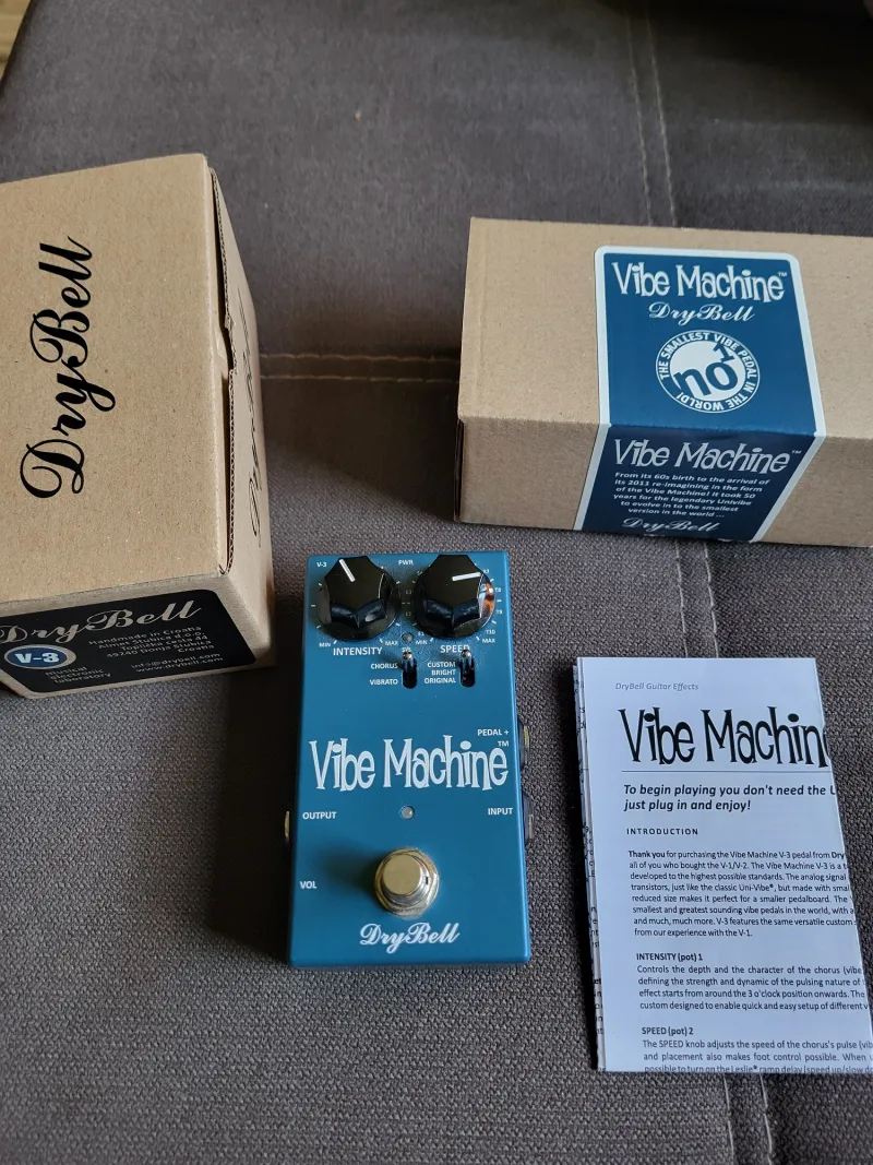 DryBell V3 Vibe Machine Pedal