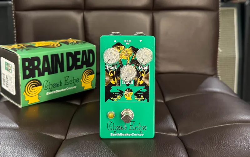EarthQuaker Devices X Brain Dead Ghost Echo Pedal