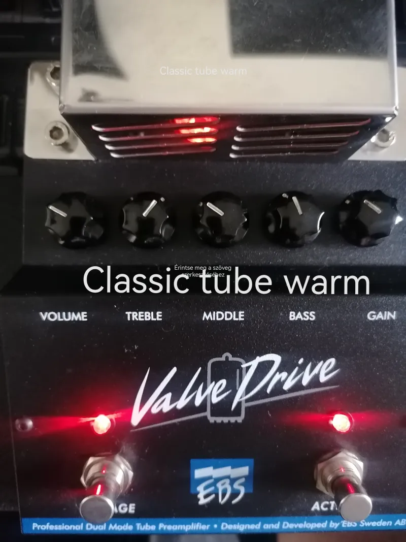 EBS ValveDrive Basszusgitár torzító
