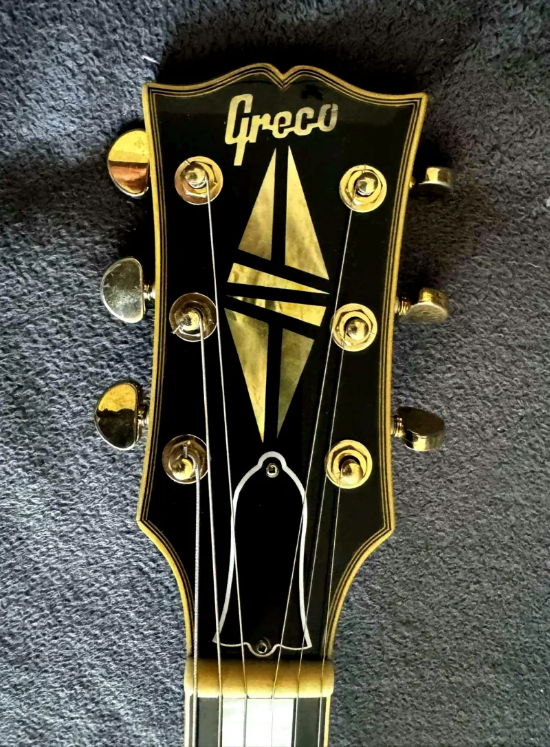 ギター Greco EG-1000C/B Super Real Custom 1980 1980 Greco EG 1000 C DRY Z Super Real Custom Ebony Board Lacquer