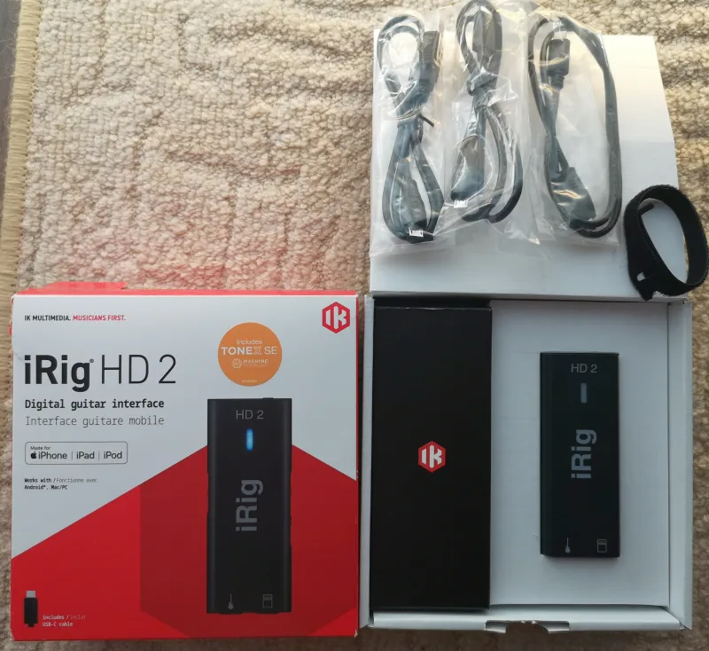 IK Multimedia IRig HD 2 Tarjeta de sonido