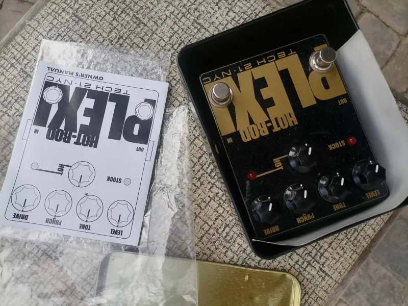 TECH 21 Hot Rod Plexi overdrive pedál Overdrive