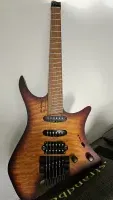 Strandberg Boden Standard 6 Tremolo Maple Quilt Bengal Burst Electric guitar [October 9, 2024, 5:48 pm]