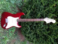 Squier Affinity Strat Candy Apple Red 2008.