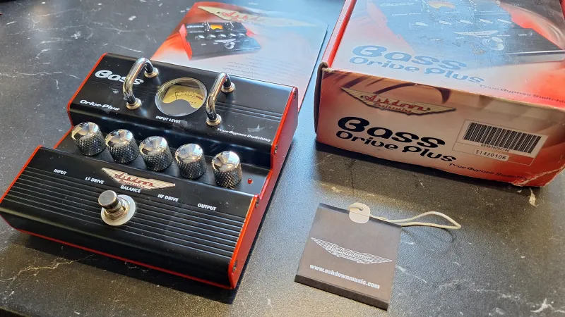 Ashdown Bass Drive Plus - effektpedál Basspedal